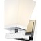 Z-Lite Astor 1 Light Wall Sconce, Chrome & Etched Opal 1937-1S-CH - alternate 4